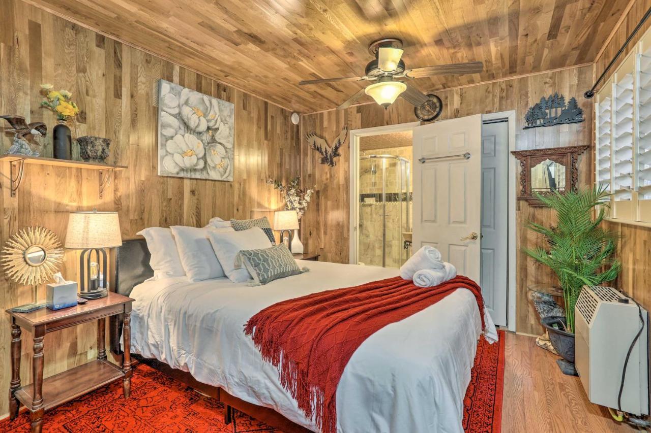 Boho Crestline Cabin, 1 Mile To Lake Gregory! Eksteriør bilde