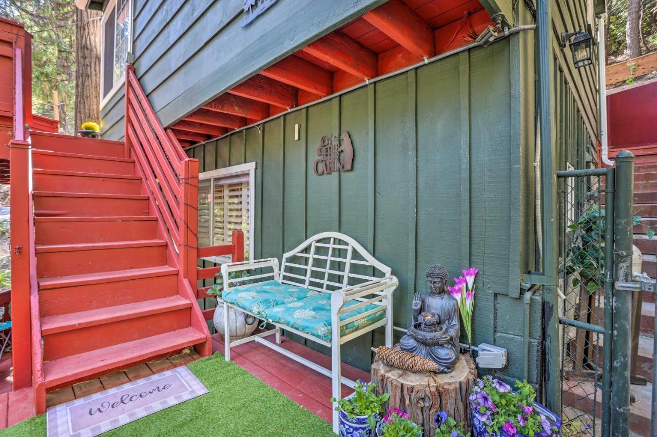 Boho Crestline Cabin, 1 Mile To Lake Gregory! Eksteriør bilde