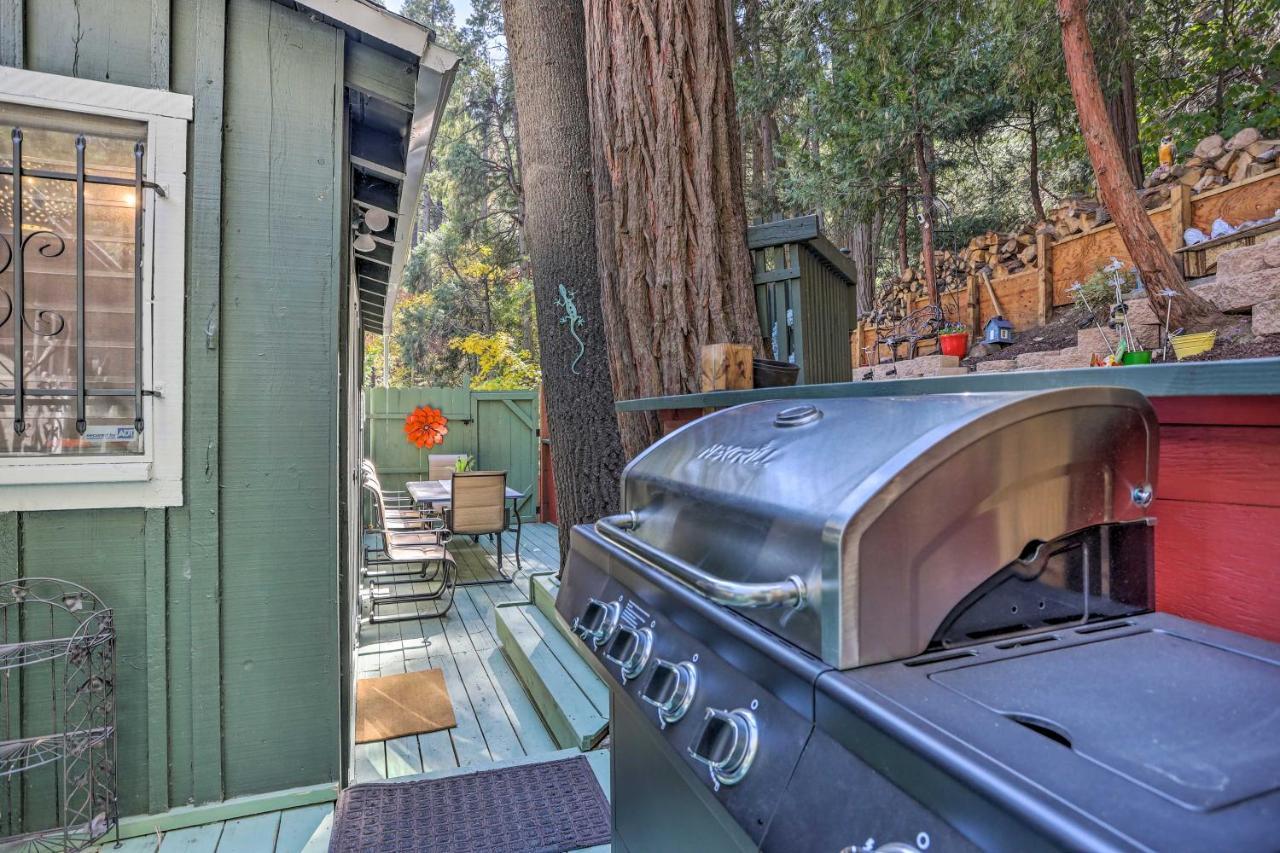 Boho Crestline Cabin, 1 Mile To Lake Gregory! Eksteriør bilde
