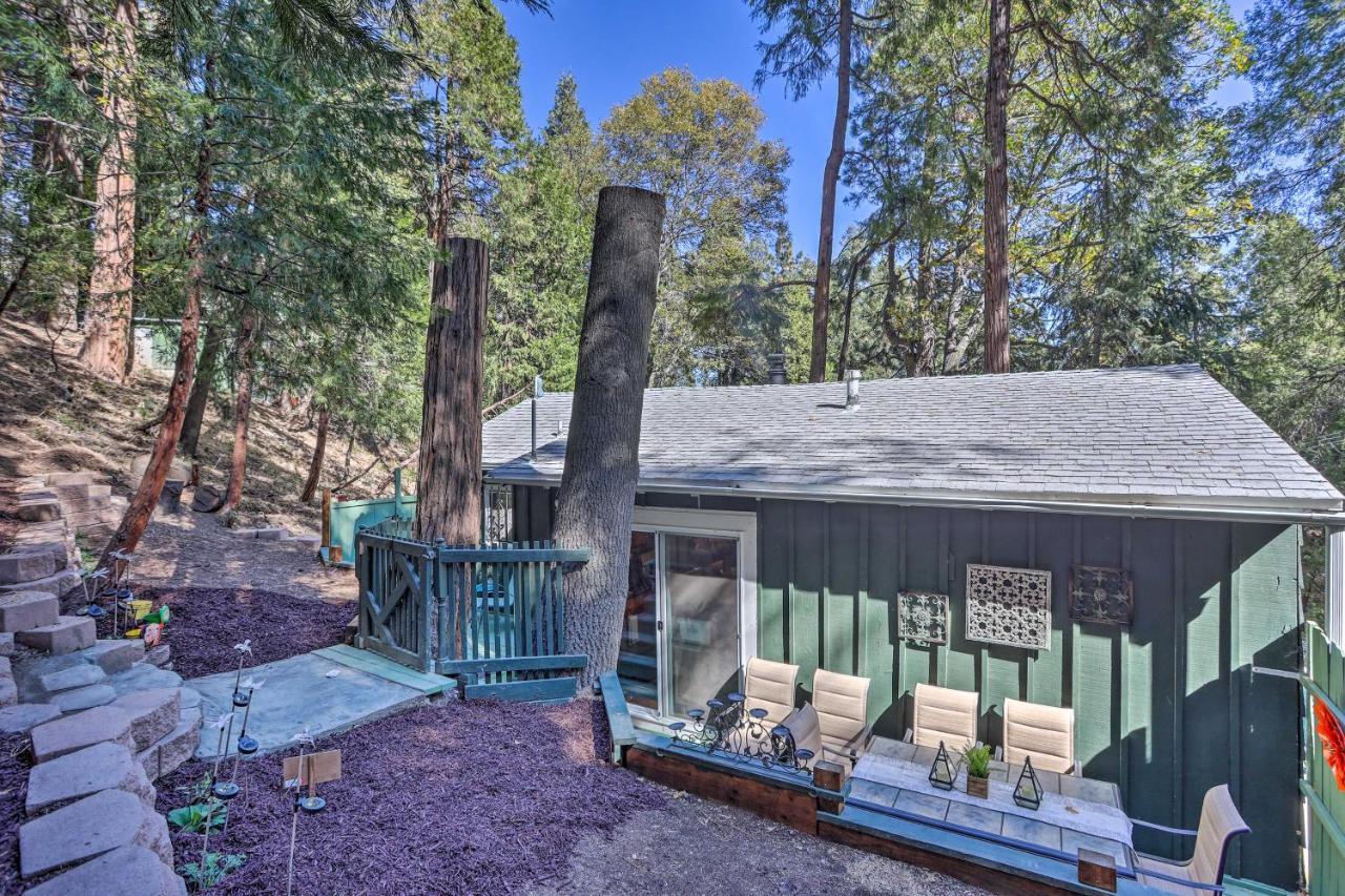 Boho Crestline Cabin, 1 Mile To Lake Gregory! Eksteriør bilde