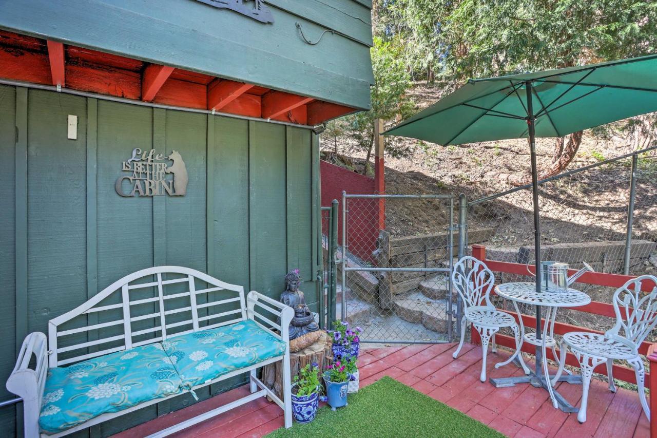 Boho Crestline Cabin, 1 Mile To Lake Gregory! Eksteriør bilde