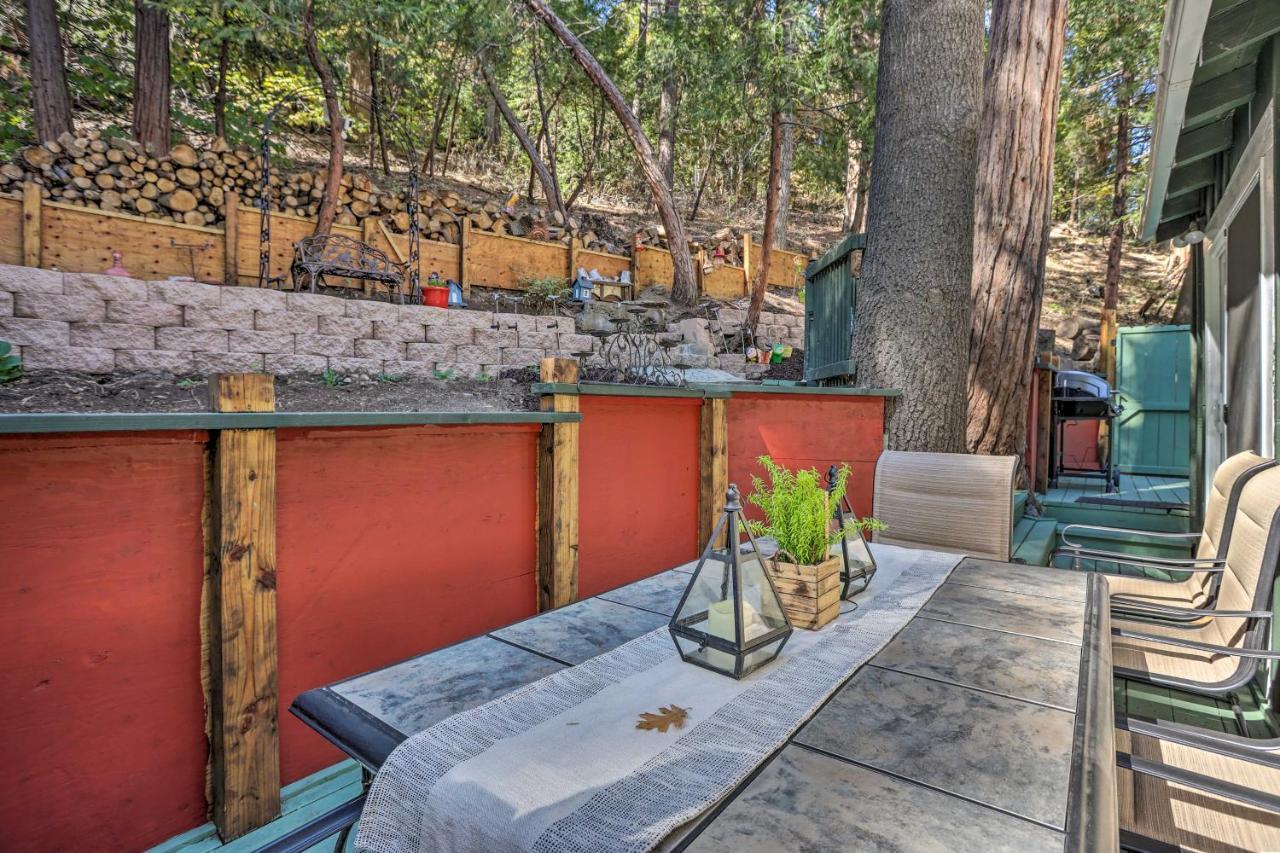 Boho Crestline Cabin, 1 Mile To Lake Gregory! Eksteriør bilde